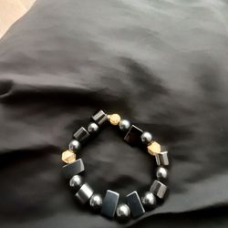Magnetic Hematite and Hematite Bracelet