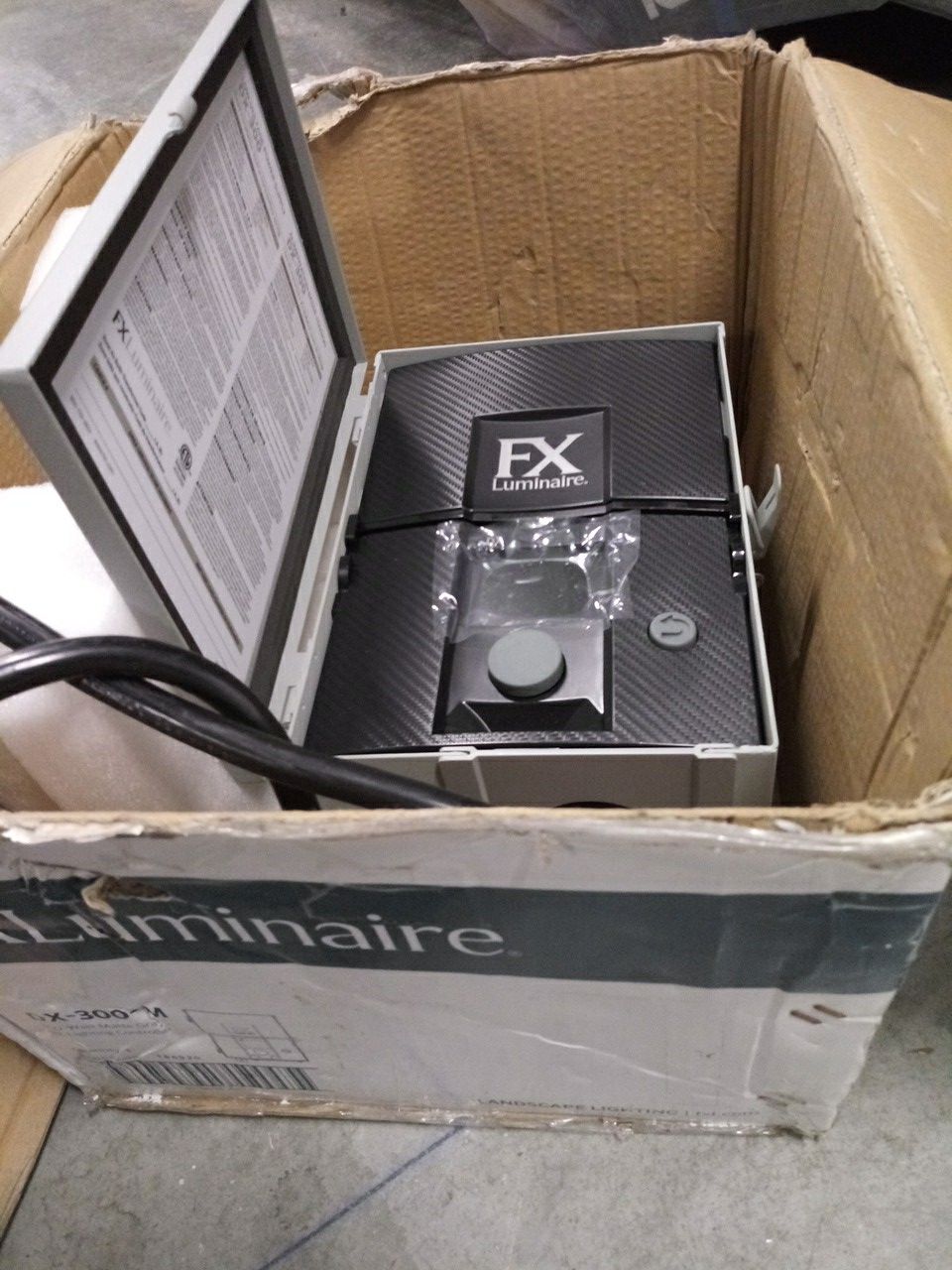 FX Luminaire DX Lighting Control 300W Matte Gray DX-300-M
