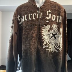 Sacred Soul Zip Up Hoodie