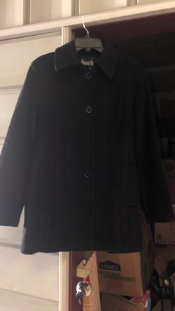 Woman’s black coat size medium