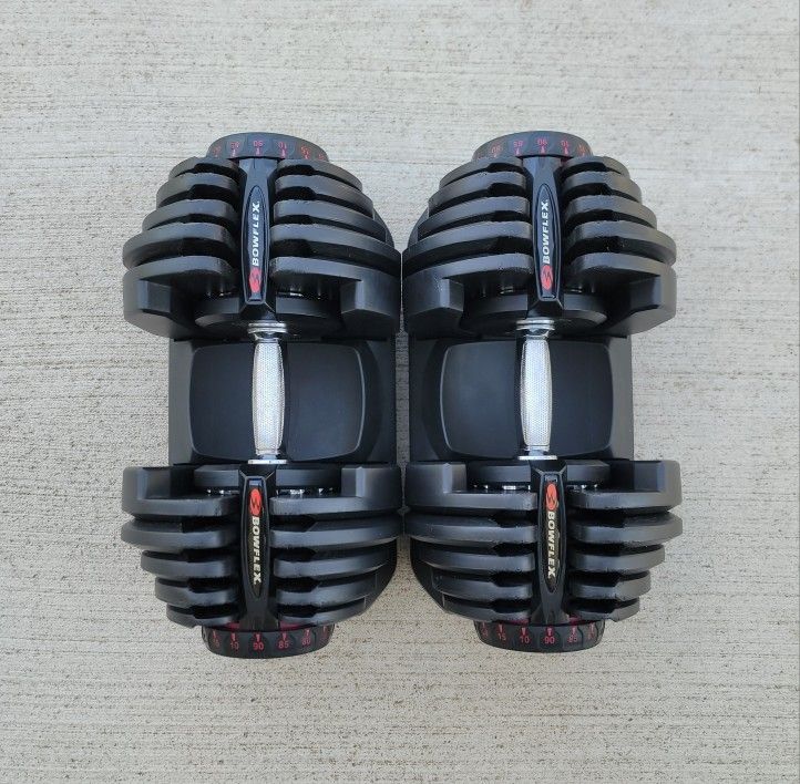Bowflex 90 Pound Dumbbells