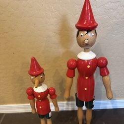 Vintage Pinocchio: Hand Painted In Italy