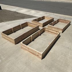 Cedar Garden Planter Boxes