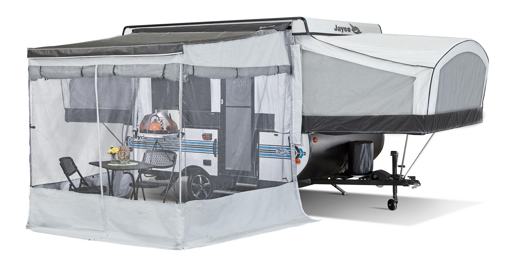 Screened in walls for 7-8 ft camper awning