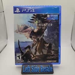 Monster Hunter World ( Sony Playstation 4 , PS4 )