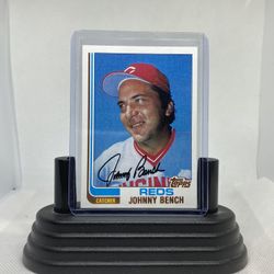 Johnny Bench 1982 Topps Card #400