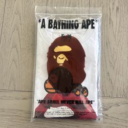 BAPE Baby Milo Ape Head T-Shirt XL White 🔥