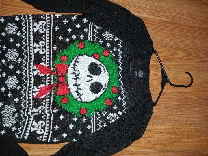 Night Before Christmas Sweater Sz S
