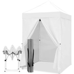 5x5 Pop Up Canopy w/ 4 Removable Sidewalls - Like New