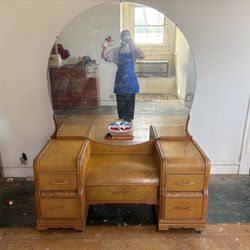 Vintage Waterfall  Vanity 