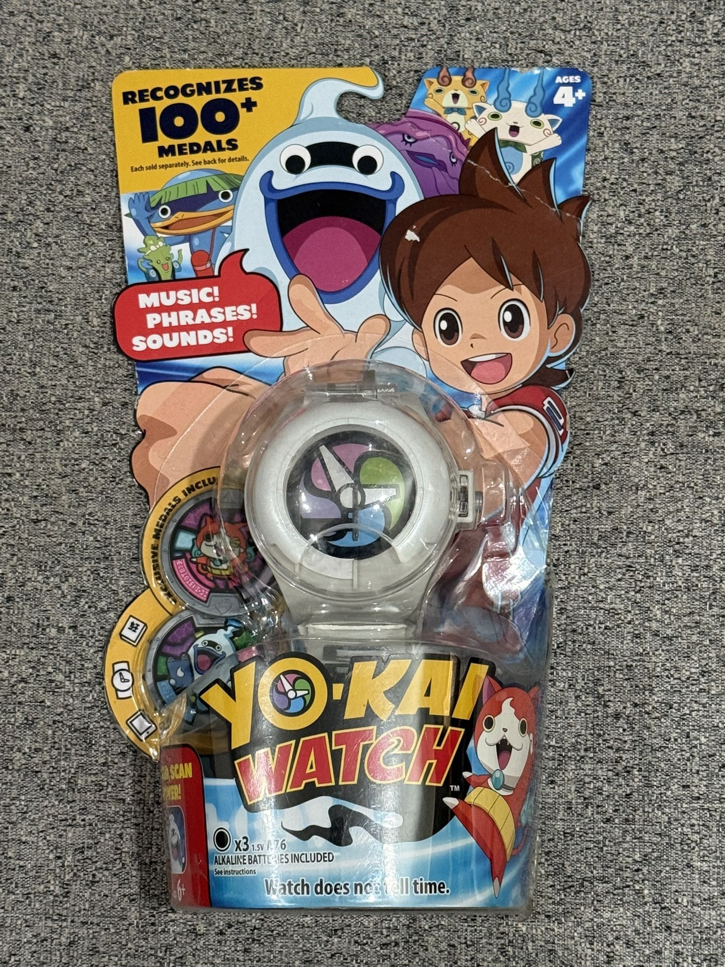 Yokai Yo-Kai Watch Hasbro Series 1 White with 2 Medals New