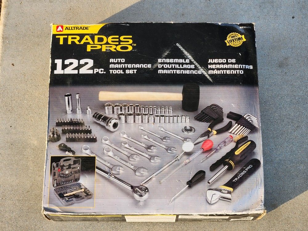 NIB 122 Pc Alltrade Tool Set 
