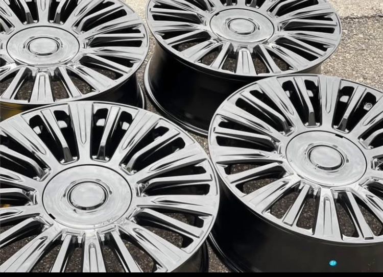 22” CHEVY TAHOE GMC SIERRA DENALI YUKON WE FINANCE CADILLAC ESCALADE WHEELS RIMS SET NEW
