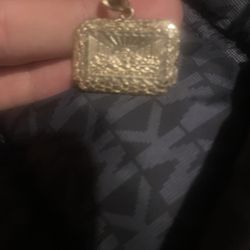 10k Gold Last Supper Pendant 