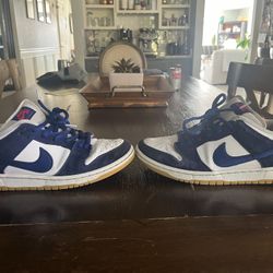 Nike SB dunk low LA dodgers size 10 mens