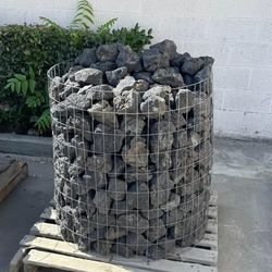 Large lava rocks for decoration and pet use