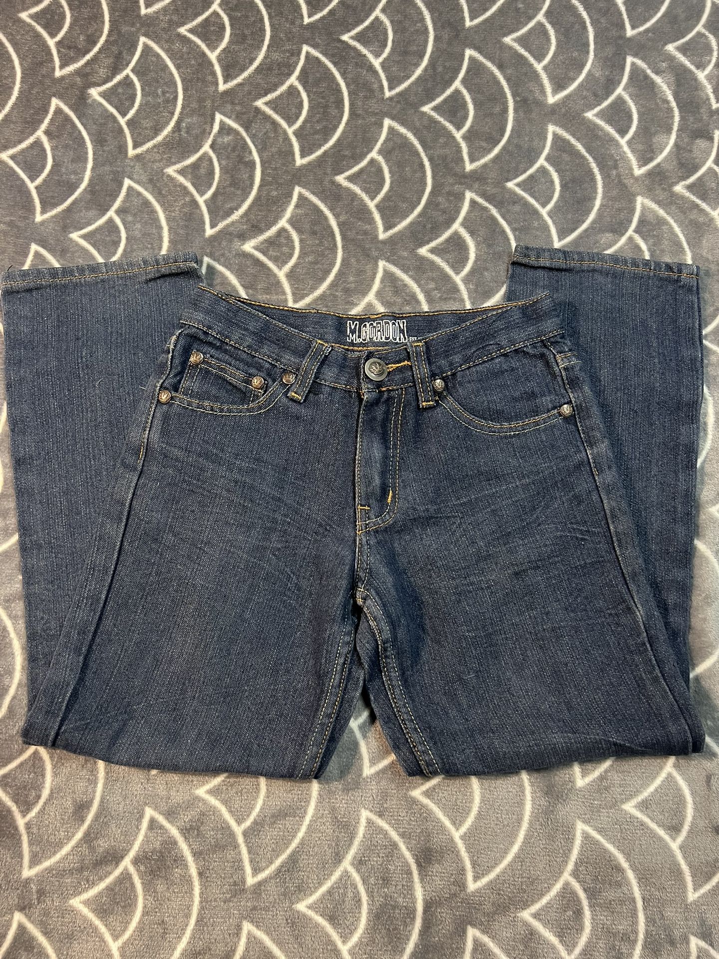 M. GORDON straight leg jeans for kids Size 8