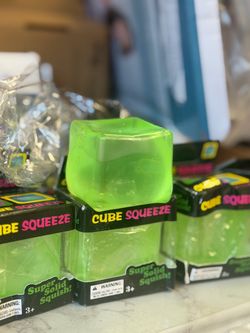 Cube Squeeze Super Solid Squish Toy