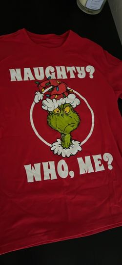 Grinch Christmas Graphic T-Shirt size L 10/12