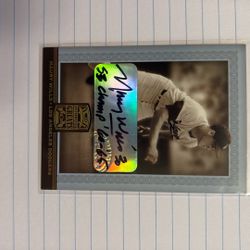 Maury Wills - Autographed “SB Champ 60-65” Baseball Card