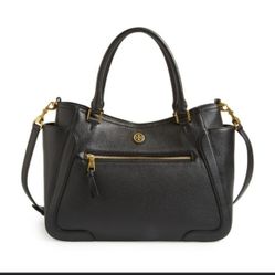 Tory Burch Black Leather Bag