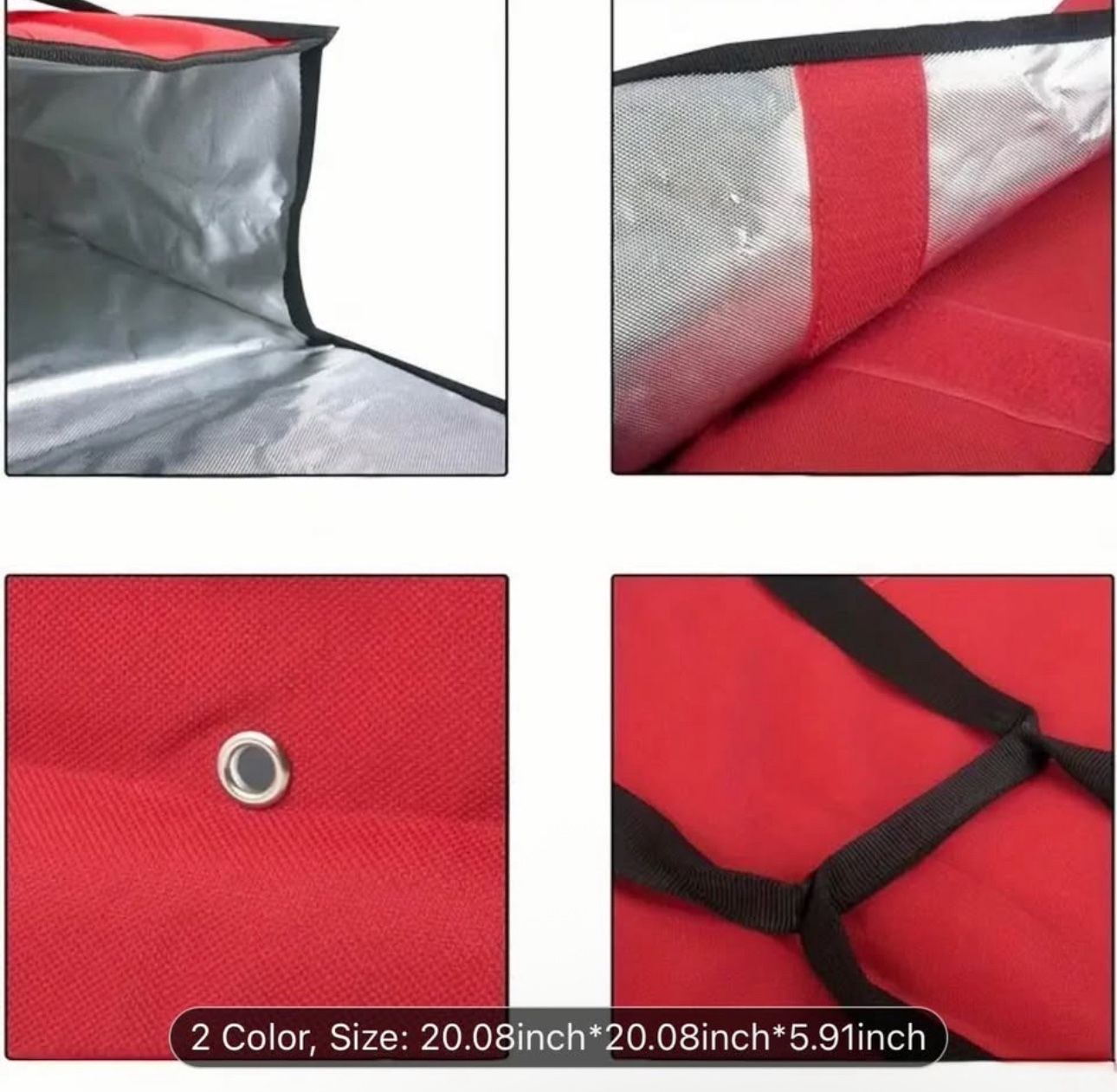 Insulated Pizza Delivery Bag