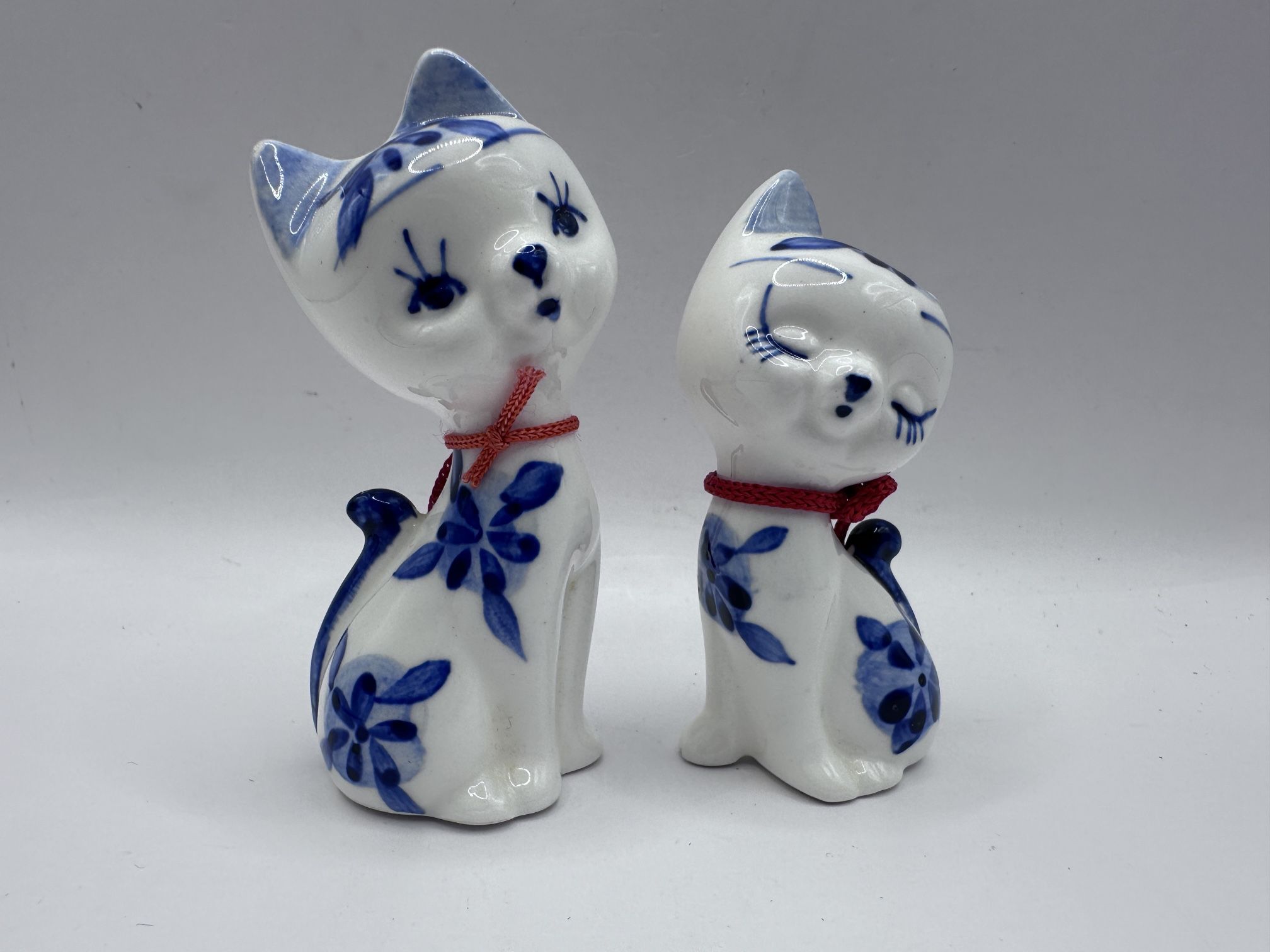 Rare Vintage ELESWA Holland Cats – Delft Style Cuties