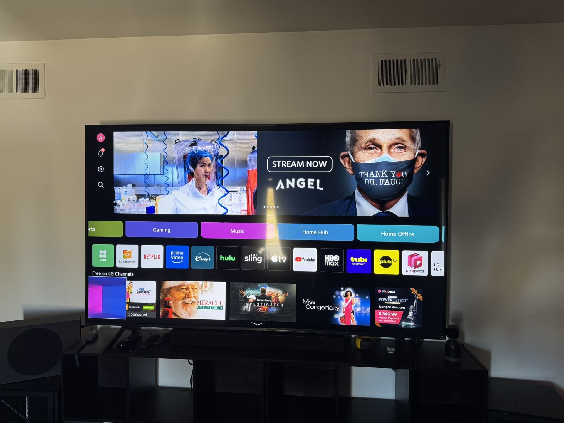 75in LG TV