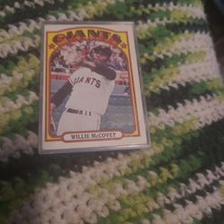 Willie Mccovey Card