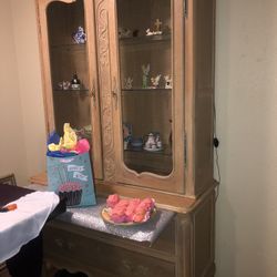 Mount Airy Mid-Century Provincial Cabinet 