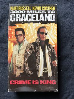 3000 Miles To Graceland Vhs