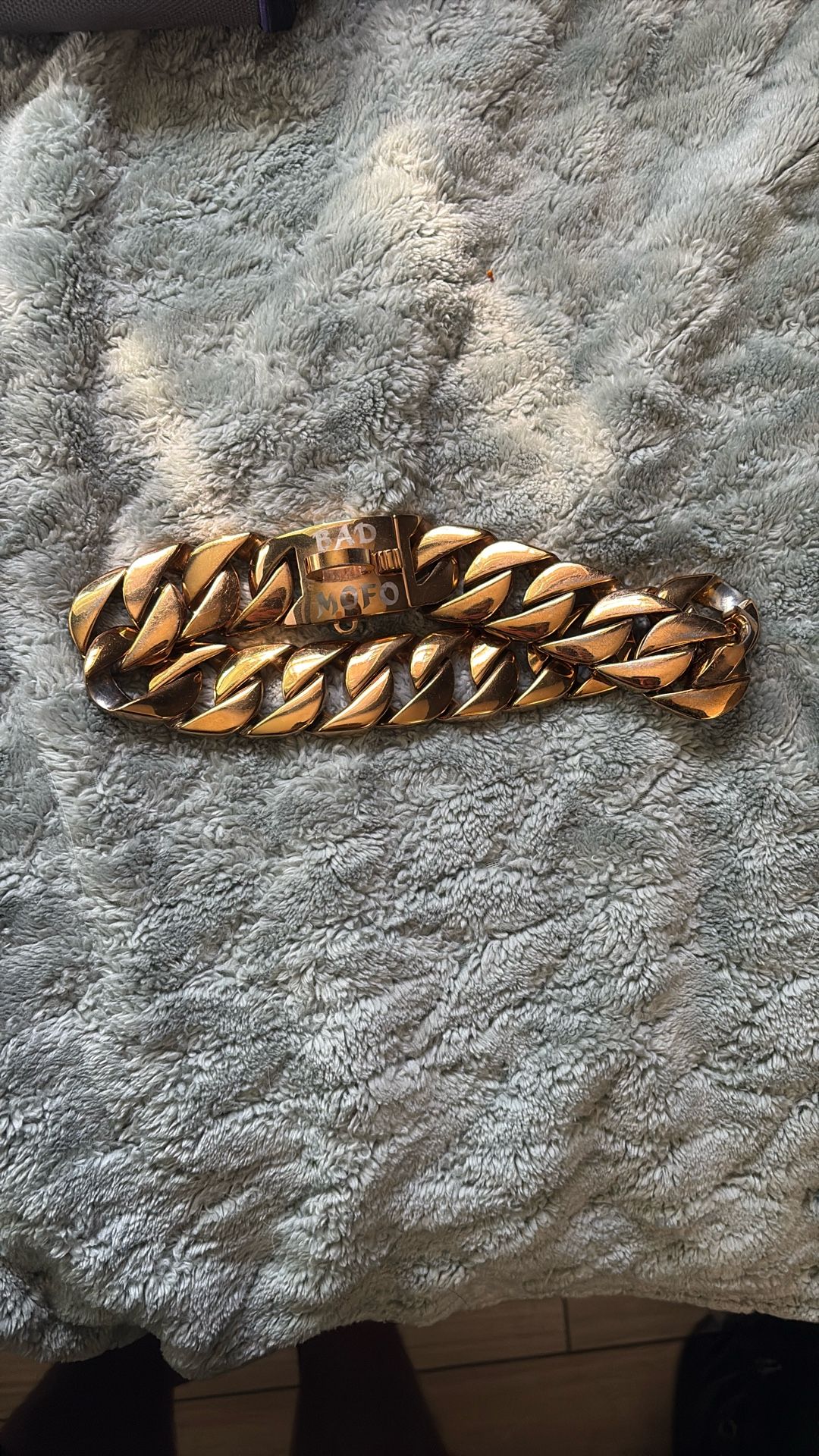 Bad Mofo Chain Dog Collar