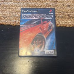 Need For Speed Underground  With Memory Card