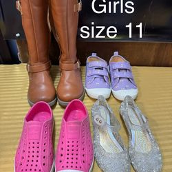 Girls Shoes Boots Sandals - Size 11