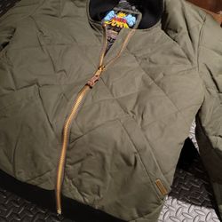 New Eddie Bauer Jacket Bomber Size Small S