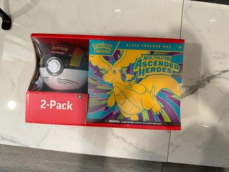 Pokémon TCG Mega evolution ascended hero’s elite trainer box (brand new)