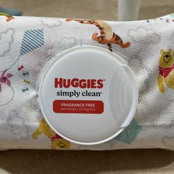 Pooh Wipe Cover For Huggies Simply Clean