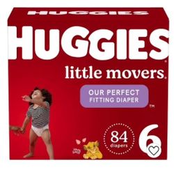 $34🍓Huggies Little Movers Baby Disposable Diapers - (Select Size 6and Count) 84 p#69