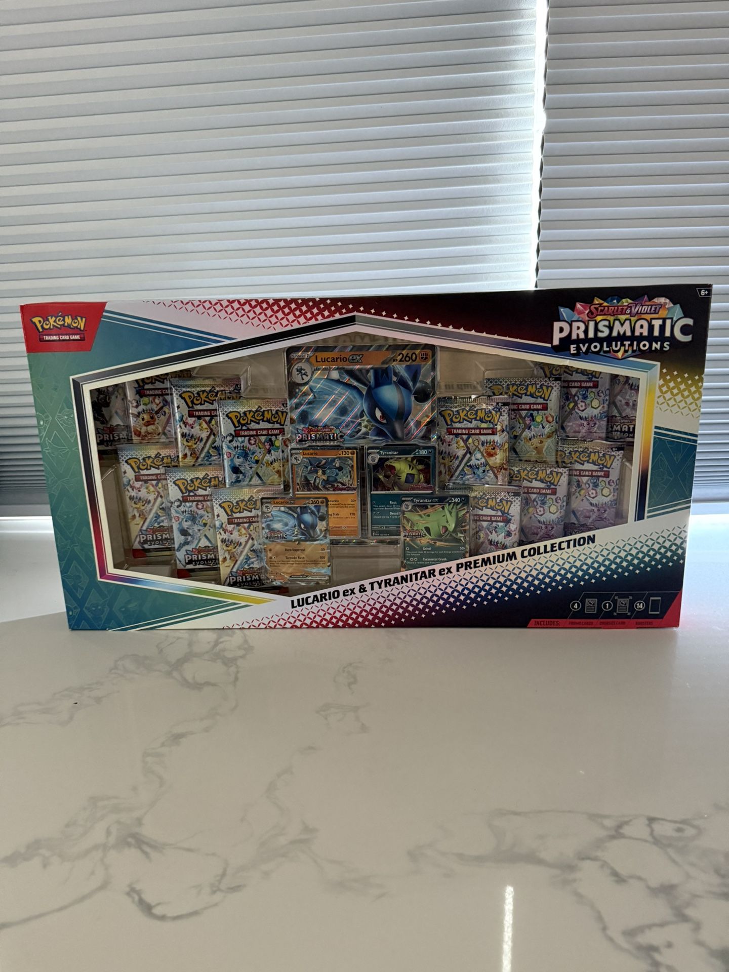 Pokemon Lucario Ex & Tyranitar Ex Premium Collection