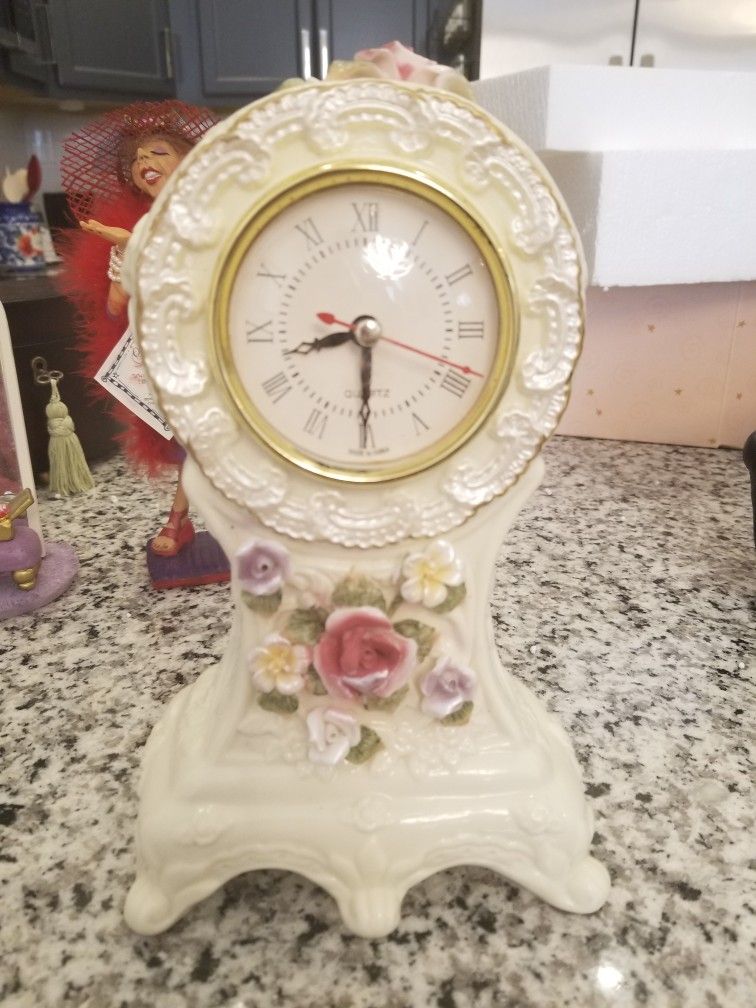 Collectible Ceramic Clock