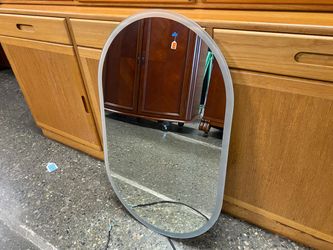 Oval Touchscreen LED Bathroom Mirror