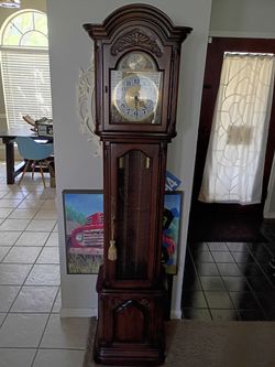 Tempus Fugit Grandfather Clock