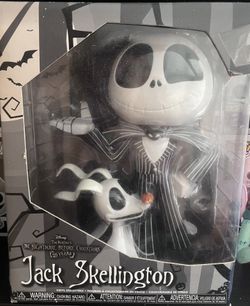 Funko 33551 Super Deluxe: Nightmare Before Christmas - Jack Skellington with Zero Collectible