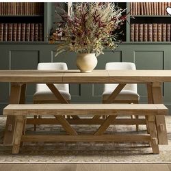 Pottery Barn Reclaimed Wood Dining Table