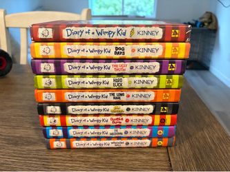 Diary of a Wimpy Kid Hardcover Books (9)