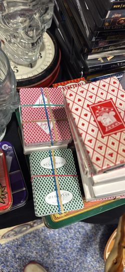 Decks of cards casinos and antique decks prices start at $2 a deck