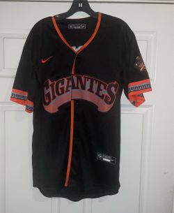 San Francisco Giants Chapman Gigantes Jersey Stitched Black Mens small new with tags