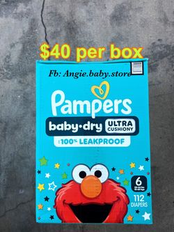 Pampers baby dry size 6