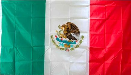 Mexico Flag 5ftx3ft $20 Ea Firm On Price
