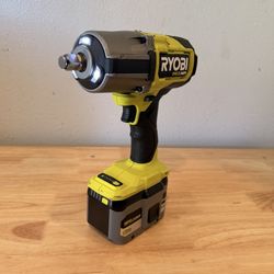 Ryobi 18v HP Brushless 4-Mode 1/2 in. High Torque Impact Wrench (Tool Only)